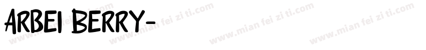 Arbei Berry字体转换